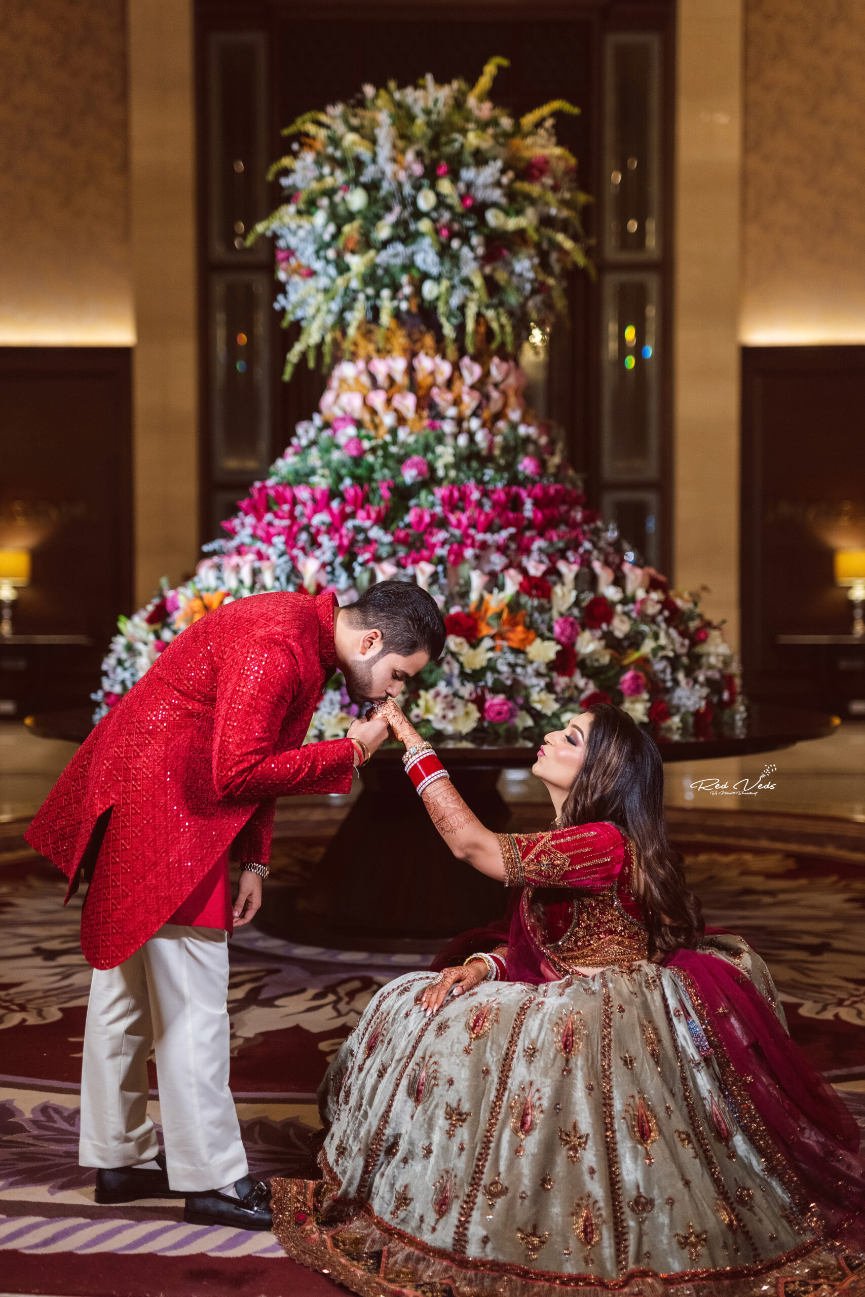 Wedding Poses Indian Couple