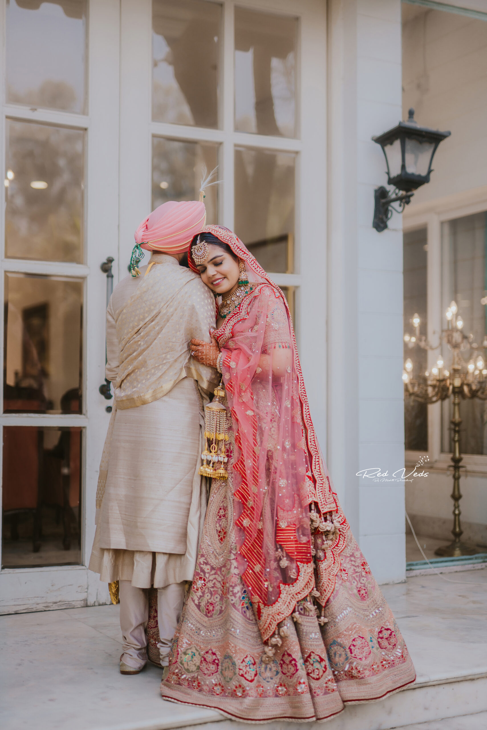Smiling indian newlywed couple posing hi-res stock photography and images -  Alamy